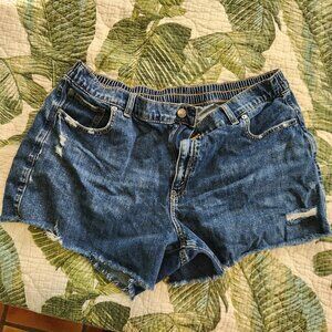 Stretchy Jean Shorts